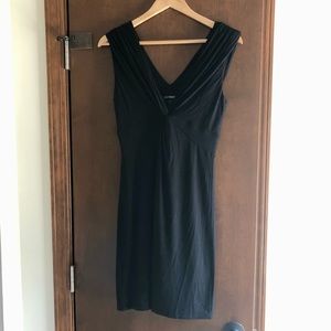Express Twist Front Double V Dress